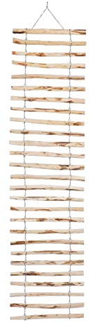 Mehl-Wohnideen Rankhilfe aus Haselnuss für Kletterpflanzen 50 cm x 200 cm - Ideal für Garten, Balkon und Terrasse