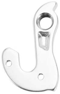 Be In Your Mind Bike Rear Derailleur Hanger Compatible with Bulls, Corratec, Fuji, Haibike, Kona - Aluminum Alloy - Silver