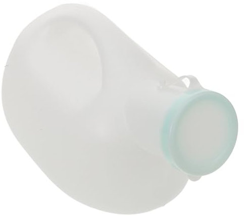 Beaupretty Männerurinal Kunststoff Großes Fassungsvermögen Mit Deckel Tragbare Urinflasche Für Krankenhaus Reisen Camping Bettlägerige Patienten