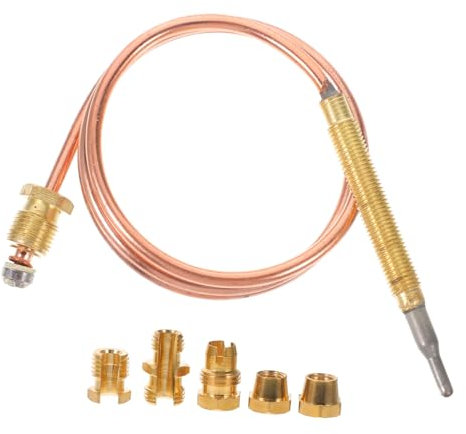 OSOLADY Fireplace Thermocouple Temperaturfühler Für Grill Und Ofen Präzise Temperaturkontrolle Hochtemperaturbeständig Für Sichere Heizgeräte Und Küchenanwendungen