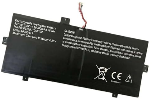 Trconelectron Ersatz MLP3592106P*2P Akku Kompatibel mit Medion Akoya E2221T E2228T 40060417 40063680 PL3592106P*2P MLP3592106P*2P
