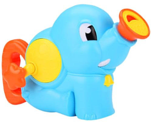 UPKOCH Arrosoir Jouet Éléphant Cartoon pour Bain Garçon Fille Outil De Douche Garçon Fille Pot Arrosage Jouet Plage Et Piscine Cadeau Pratique Jardinage Bleu