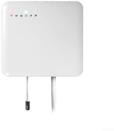 MeevrgR Termostato inteligente para Tuya compatible con programa semanal, apagado automático de ventana abierta, seis modos de calefacción, adecuado para radiadores eléctricos en el hogar u oficina
