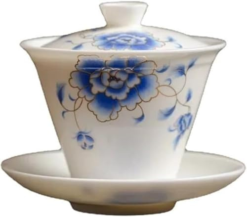 Sopera de cerámica de 150 ml for té chino, Gaiwan, Kung Fu, ceremonia del té