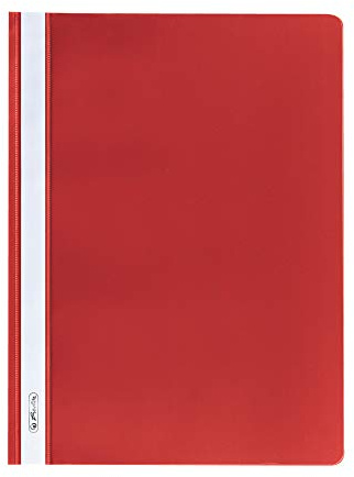 Herlitz 975433 Schnellhefter DIN A4 in rot