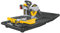 Dewalt Stein- und Fliesensäge (1,600 Watt, Längsschnitte von bis zu 610 mm, doppelte Kühlwasserzufuhr, PRCD-Schutzschalter, ausziehbarer Untertisch, Montageschlüssel und Trennscheibe) D24000, D24000-QS