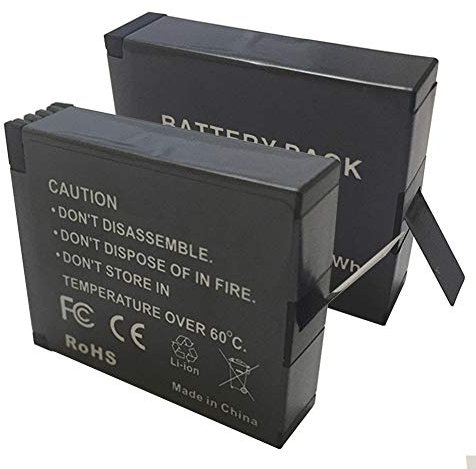 XITAIAN 2pcs 3.8V 1200mAh 4.56Wh IS360XB Batería de Repuesto para Videocámara para One X, PL903135VT, etc