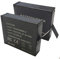 XITAIAN 2pcs 3.8V 1200mAh 4.56Wh IS360XB Batería de Repuesto para Videocámara para One X, PL903135VT, etc