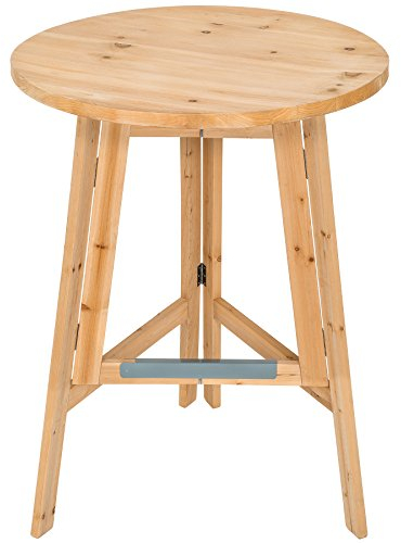 tectake Holz stehtisch