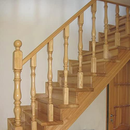 LZMZMQ Garde Corps Exterieur Barreaux De Balustre en Bois De 90 Cm De Haut, Poteaux D'escalier D'entrée De Grenier De Porche pour Garde-Corps Intérieur De Deckorators Modernes, avec Vis/Kit Complet