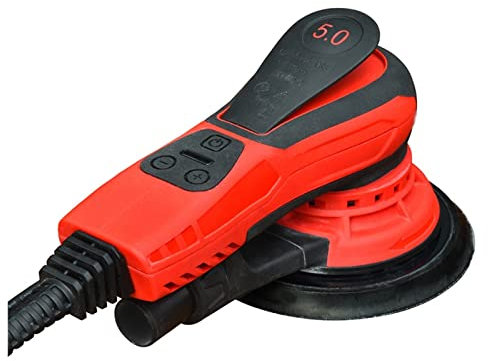 QAIXAG Mini lijadora Orbital sin escobillas automotriz, Amoladora Orbital, Amoladora de hormigón for Coches, máquina de Pared, máquina de molienda excéntrica (Color : 220V Random Color, Size : 1)