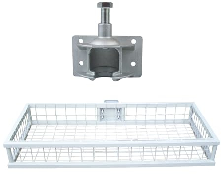 Berger + Schröter Heckträger grau abklappbar mit Steckkupplung