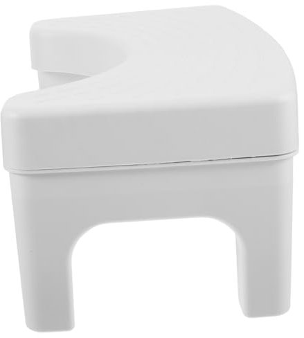 Healeved Funktioneller Toilettenhocker Aus Rutschfestem Material Stabiler Fußhocker Für Badezimmer Bequemes Sitzen Und Hygienisches Toilettentraining Für Erwachsene