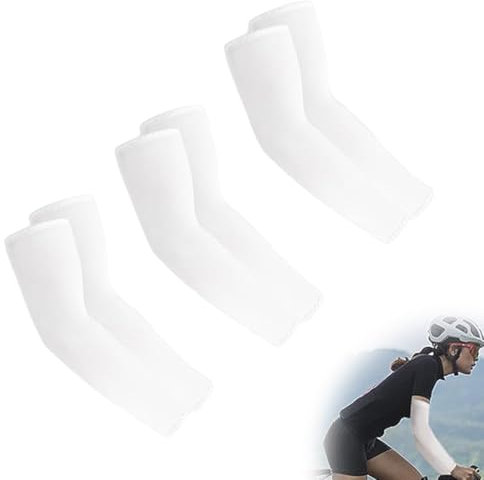 BIKPRST Bikprst 3 Pares Mangas Del Brazo Protección Uv - Cubierta De Tatuaje Mangas De Enfriamiento Para Hombre Mujer Deportes Ciclismo Golf
