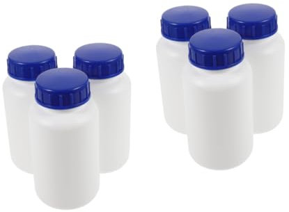 iplusmile 6stücke Reagenzflasche Dickwandige Kunststoffbehälter Mit Sicherem Verschluss Für Chemikalien Für Labore Und Industrielle Anwendungen