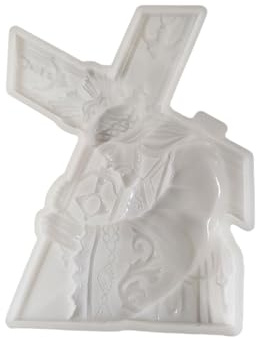 Home Decoration Silicone Mold Religious Themed Desktop Ornament Mould Practical Gypsum Mould Jewelry Making Supplies