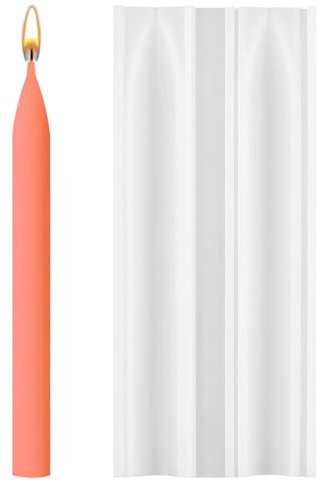 Spirale Silikon Kerzengießform, 3D Kerze Form Silikon, Kerzenform Silikonform, Kerzenformen zum Gießen Stabkerzen Gießform für Kerzenherstellung, Kerzenlicht, Abendessen, Valentinstag, Heimdekoration