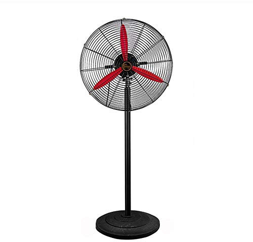 SFNIOKFG Wall Fan, Large Air Volume Horn Industrial Fan, Wall-mounted/Floor-mounted Fan，Factory/Workshop Air Circulation Indoor/outdoor Electric Fan (Color : Floor-standing fan, Size : 65cm)