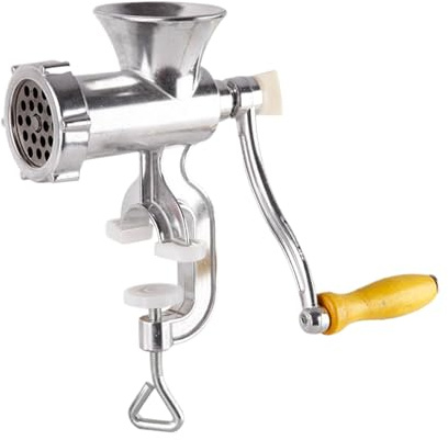 Máquina para picar carne manual,Picadora de carne manual | Procesador de carne Picadora Embutidora de salchichas de mano - Máquina trituradora de carne de cerdo ergonómica para relleno de bola de sabr