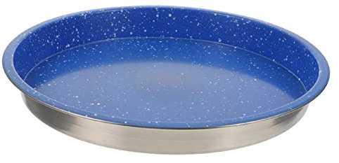 Cabilock Molde De Acero Inoxidable Para Pizza 9 Pulgadas Utensilios De Cocina Saludable Resistente y Duradero