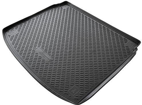 RECAMBO Rubber Boot Liner, High Loading Floor, Suitable for Kia XCeed CD Year of Manufacture from 2019 - Perfect Fit with Edge, Non-Slip, Robust Rubber, Easy to Clean, Protection Against Dirt and