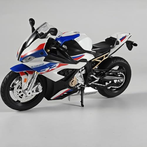 För S100RR Diecast Motorcykelmodell Leksaks Heminredning Racingmodell Present För Barn 1:12