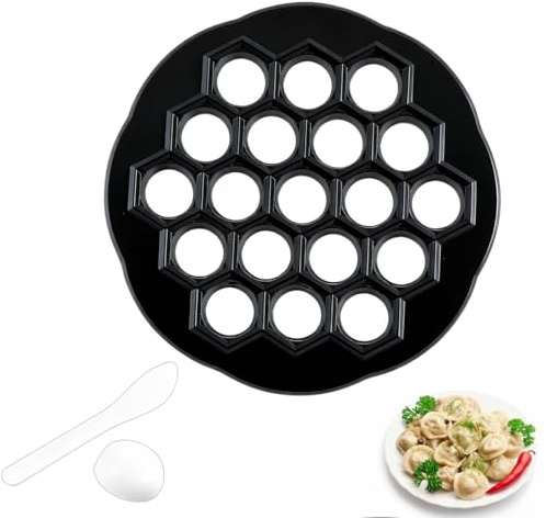 BLPRKOT Ravioliformer Dumpling Maker Form, Pelmeni Maker, Einfach zu Reinigen und Verwenden, ideal für Ravioli, Knödel, Kuchen, Wan Tans und Topfaufkleber