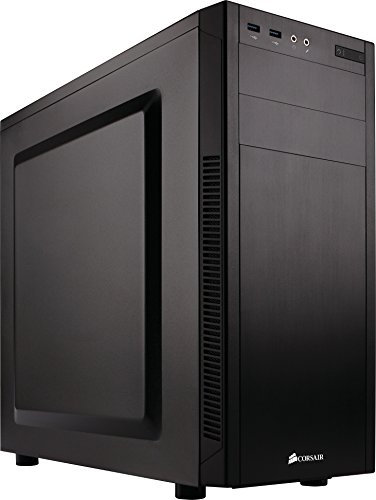 Corsair CC-9011077-WW Carbide Series 100R Silent Mid-Tower ATX Computer Case - Black