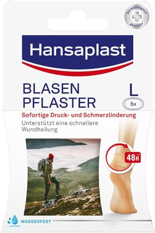Hansaplast plaster na pęcherze duży