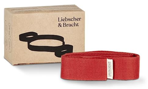 Liebscher & Bracht Original Schlaufe: erleichtert Übungen zur Engpassdehnung, Yogagurt für eine effiziente Schmerztherapie, Yoga und Faszien-Training, Baumwoll Band, Übungen in der App