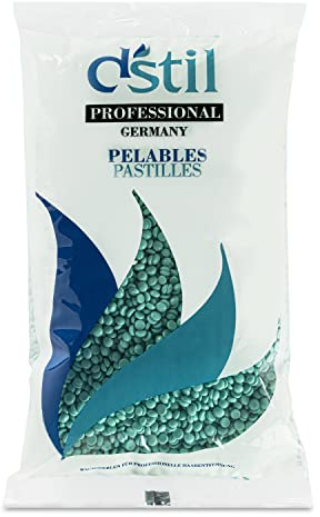 1 kg di cera calda all'aloe vera, con pellicola elastica, senza strisce, cera depilatoria a bassa fusione, per tutti i peli del corpo e aree sensibili