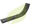 Cuchillo de fresa recta para motoazada Bouyer, 240 mm, 40 mm de ancho.