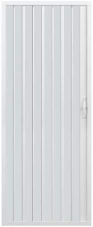 Box doccia a soffietto Liberte' dim. 100 cm x H 185 cm in PVC anta unica, con apertura laterale