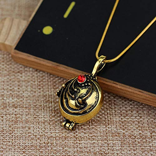 MNMXW Vampyrhalsband Elena Gilbert mode hänge foto medaljong smycken män kvinnor julfest gåva guld