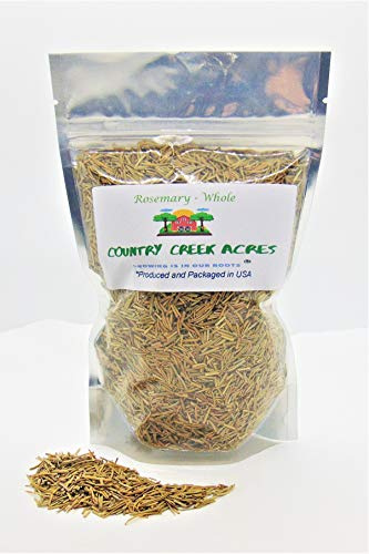 14 oz Whole Rosemary Seasoning - an Aromatic, Sweet, Nutty, Piney Flavor. - A Delicious Seasoning and a Beautiful Garnishment for Your Dishes. - Country Creek LLC