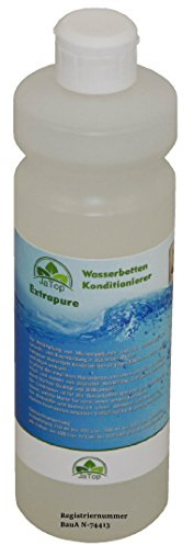 0,5 Liter JaTop Wasserbett Conditionierer [1 x 500ml] - Für alle Wasserbetten geeignet - purer Wasserbetten Conditioner - inklusive Bubble Stop - Made in Germany