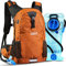 Lunidry Trinkrucksack Fahrradrucksack mit Trinkblase 2L Wasserdicht Sportrucksack, 20L Hydration Rucksack Herren Damen Outdoor Laufrucksack Tagesrucksack Wanderrucksack für Camping Ski MTB Fahrrad