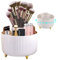 DASIAUTOEM Kosmetik Make Up Organizer, 360°Drehbarer Pinsel Organizer, Kosmetikregal, Lidschattenpinsel Lippenstift Etui, Kosmetik Organizers für Zimmer Decor Frisiertisch, Schlafzimmer, Bad