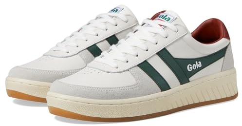 Gola Herren Sneaker Grandslam Classic White/Evergreen/Rust Gr. 43