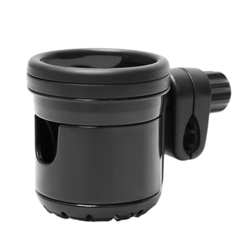 Portavasos giratorio para silla de ruedas - Soporte de vaso giratorio para silla de ruedas - Accesorios para sillas de ruedas, soporte de bebidas para actividades al aire libre