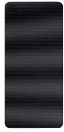 Yogamatte, 20 mm dick, feuchtigkeitsbeständig, rutschfest, langlebig, Camping, Picknick-Matte, 2000 x 600 x 20 mm, für Pilates, Stretching, Gymnastik, Fitnessstudio und Campi, 200 x 60 x 2 cm, Schwarz