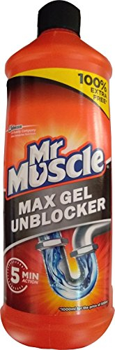 Mr Muscle Gel déboucheur pour Cuisine et Salle de Bain