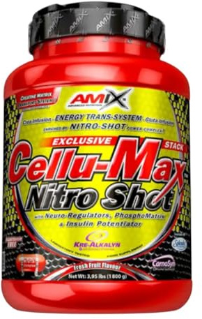 AMIX - Complemento Alimenticio de 1.8 kg - Cellumax Sabor a Limón - Complejo de Carbohidratos - Realiza Entrenamientos Más Intensos - Reduce la Sensación de Fatiga - Aminoácidos Esenciales