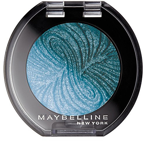 Maybelline New York Lidschatten Colorshow Mono Shadow Teal for Real 28 / Eyeshadow Grün glänzendes Finish leuchtende Farben intensive Deckkraft (1 x 3 g)