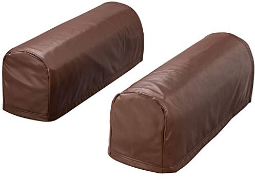 Fox Valley Traders Faux Leather Arm Rest Covers, Set of 2