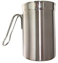 Milchkännchen, Milk Pitcher 350ml / 12 FL.oz. Milchkanne aus Edelstahl, Milch Aufschäumen für Cappuccino und Latté, Silber MEHRWEG