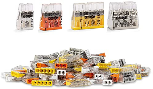 Wago Pack of 140 Compact Connection Terminals 2273-202 | 2273-203 | 2273-205 | 2273-208