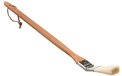 Redecker Beechwood BBQ Brush, Extra-long Basting Brush for Grilling, Baking, and Marinading, Made in Germany