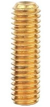 oavhvchg 1/2/3/5 Stück M8 M10 M12 Länge 6–40 mm Messing-Set Madenschraube metrisches Gewinde Innensechskantschraube(35mm (1pcs),M8)