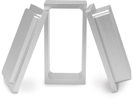 Pre-Press Mold 6061 Aluminum Mold(Ship from USA Warehouse) (Silver, 2x4inch)